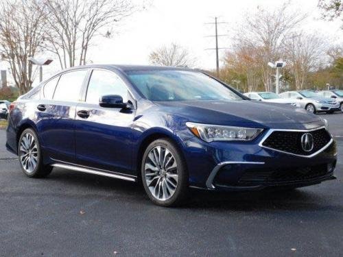 Photo of a 2018-2020 Acura RLX in Fathom Blue Pearl (paint color code B588P
