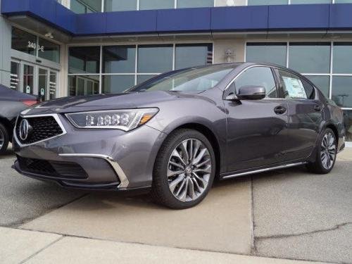 Photo of a 2018 Acura RLX in Modern Steel Metallic (paint color code NH797M