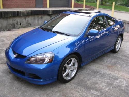 Photo Image Gallery & Touchup Paint: Acura Rsx in Vivid Blue Pearl (B520P)