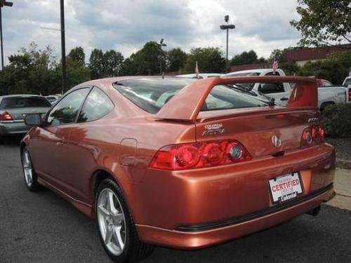 Photo of a 2006 Acura RSX in Blaze Orange Metallic (paint color code YR552M)