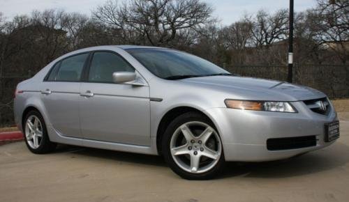 Photo of a 2004-2005 Acura TL in Satin Silver Metallic (paint color code NH623M