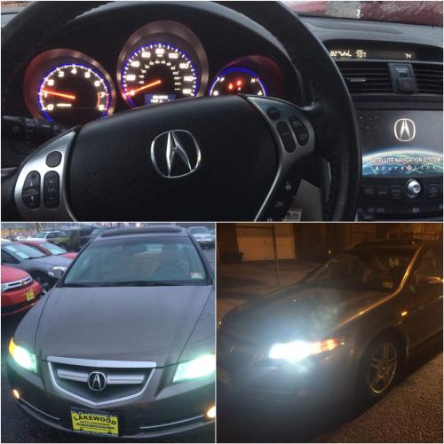 Photo of a 2008 Acura TL in Polished Metal Metallic (paint color code NH737M)