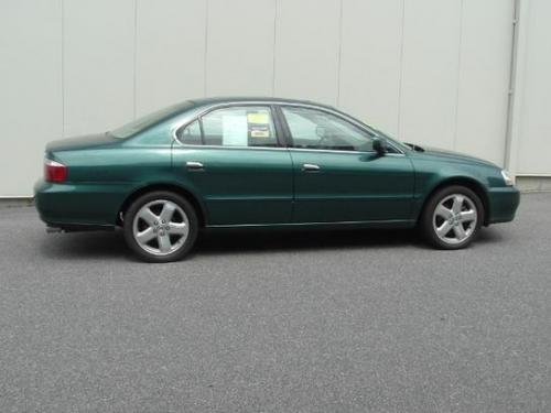 Photo of a 2002-2003 Acura TL in Noble Green Pearl (paint color code G508P)