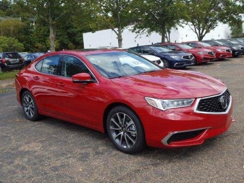 Photo of a 2017 Acura TLX in San Marino Red (paint color code R94)