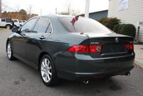 Photo of a 2007 Acura TSX in Deep Green Pearl (paint color code G516P)