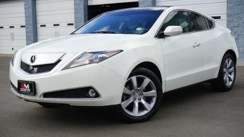 Photo of a 2012 Acura ZDX in Aspen White Pearl II (paint color code NH814P)