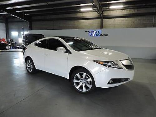 Photo of a 2012 Acura ZDX in Aspen White Pearl II (paint color code NH814P)