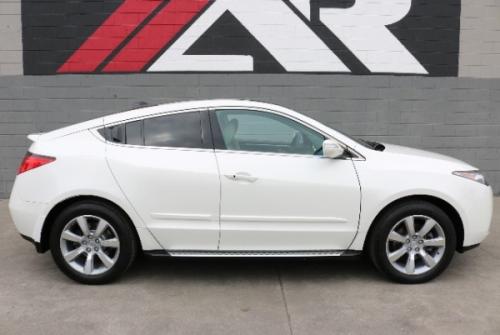 Photo of a 2012 Acura ZDX in Aspen White Pearl II (paint color code NH814P)