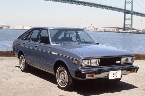 Photo of a 1980-1981 Datsun 510 in Satin Blue (paint color code 882