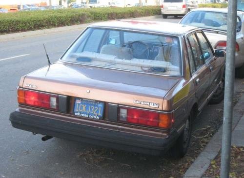 Photo of a 1981 Datsun 810 in Light Brown on Dark Copper Metallic (paint color code 964)