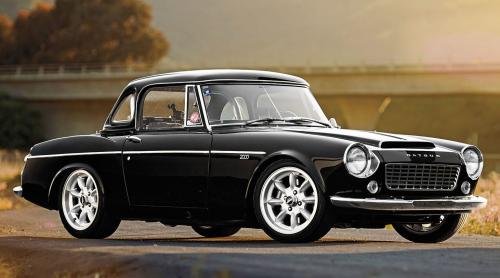 Photo of a 1967-1970 Datsun Sports in Thunder Black (paint color code 505)