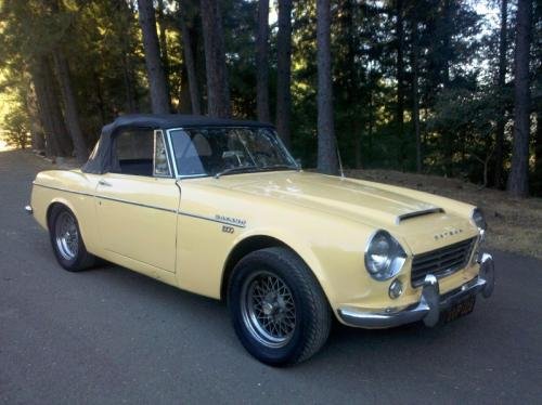 Photo of a 1967-1970 Datsun Sports in Yellow (paint color code 665)