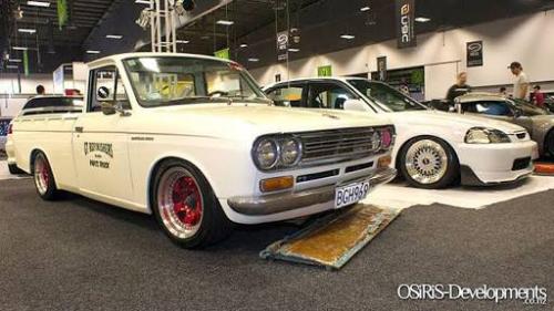 Photo of a 1968 Datsun Truck in White (paint color code 502)