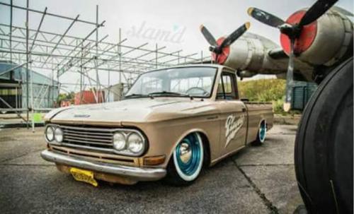 Photo of a 1968 Datsun Truck in Beige (paint color code 529)