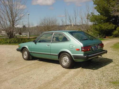 Photo of a 1980 Honda Accord in Hampstead Green Metallic (paint color code BG11M)