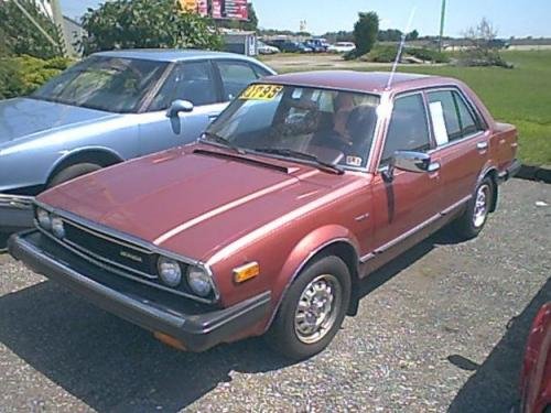 Photo of a 1981 Honda Accord in Tudor Red Metallic (paint color code R38M)