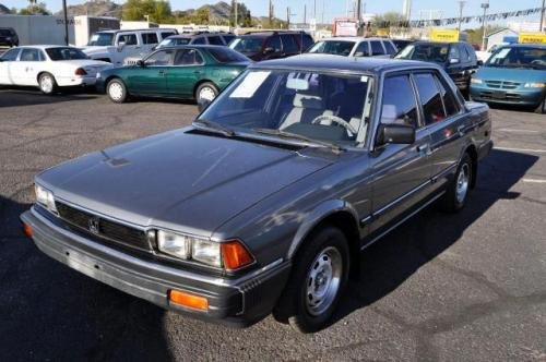 Photo of a 1985 Honda Accord in Graphite Gray Metallic (paint color code NH91M