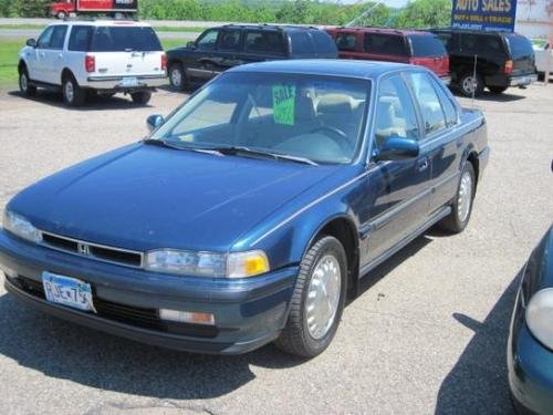 Photo of a 1991 Honda Accord in Brittany Blue-Green Metallic (paint color code BG23M