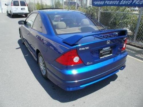 Photo of a 2005 Honda Civic in Fiji Blue Pearl (paint color code B529P