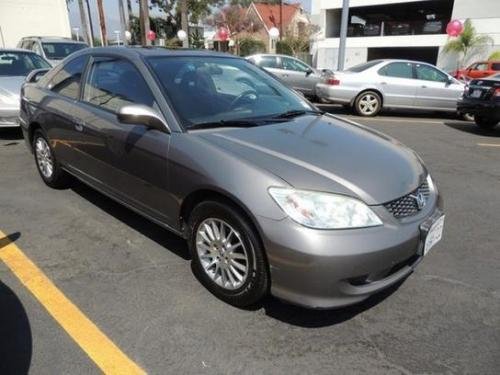 Photo of a 2004-2005 Honda Civic in Magnesium Metallic (paint color code NH675M