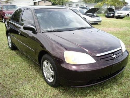 Photo of a 2001 Honda Civic in Vintage Plum Pearl (paint color code RP32P)