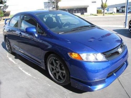 Photo of a 2006-2008 Honda Civic in Fiji Blue Pearl (paint color code B529P