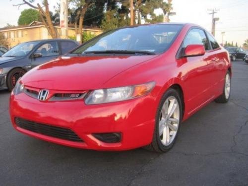 Photo of a 2006-2011 Honda Civic in Rallye Red (paint color code R513)