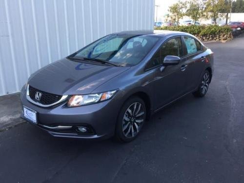 Photo of a 2014-2015 Honda Civic in Modern Steel Metallic (paint color code NH797M