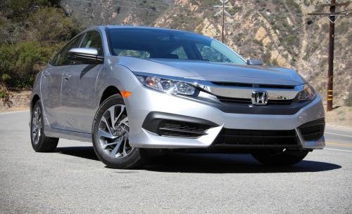 Photo of a 2018 Honda Civic in Lunar Silver Metallic (paint color code NH830M