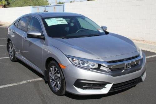 Photo of a 2016-2021 Honda Civic in Lunar Silver Metallic (paint color code NH830M