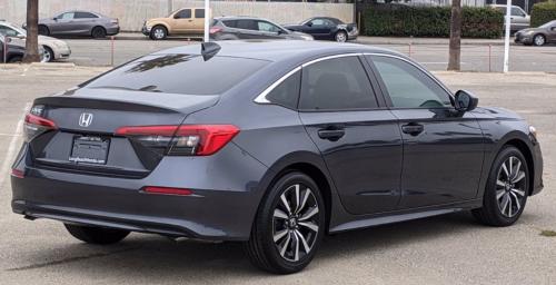 Photo of a 2022-2025 Honda Civic in Meteorite Gray Metallic (paint color code NH904M)