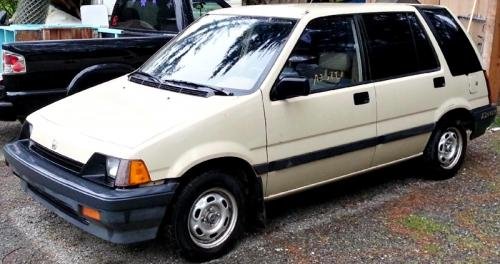 Photo of a 1984 Honda Civic in Greek White (paint color code NH82