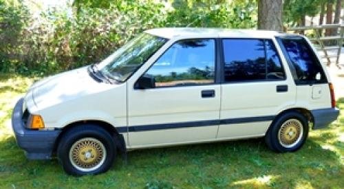 Photo of a 1984 Honda Civic in Suede Beige (paint color code YR58)