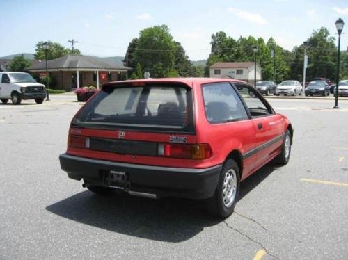Photo of a 1988-1991 Honda Civic in Rio Red (paint color code R63)