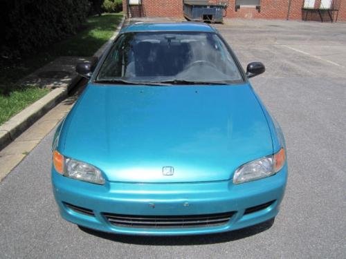 Photo of a 1993 Honda Civic in Aztec Green Pearl (paint color code BG29P)