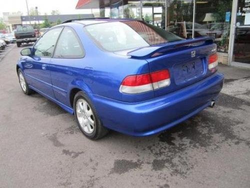Photo of a 1999-2000 Honda Civic in Electron Blue Pearl (paint color code B95P)