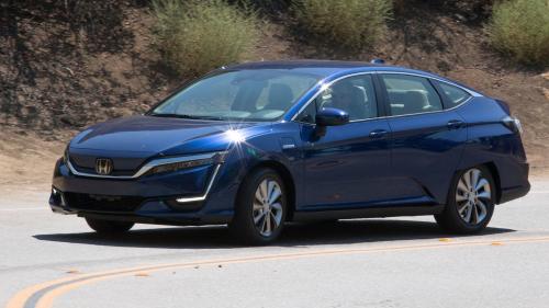 Photo of a 2019 Honda Clarity in Vortex Blue Pearl (paint color code B553P)