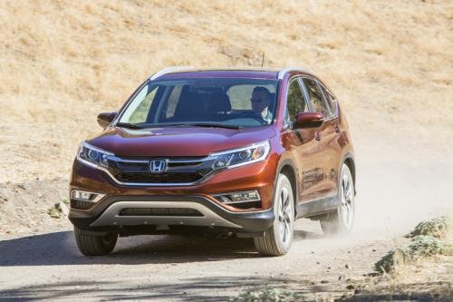 Photo of a 2015-2016 Honda CR-V in Copper Sunset Pearl (paint color code YR614P)