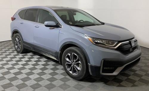 Photo of a 2020 Honda CR-V in Sonic Gray Pearl (paint color code NH877P)