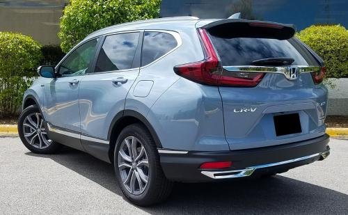 Photo of a 2020-2022 Honda CR-V in Sonic Gray Pearl (paint color code NH877P)