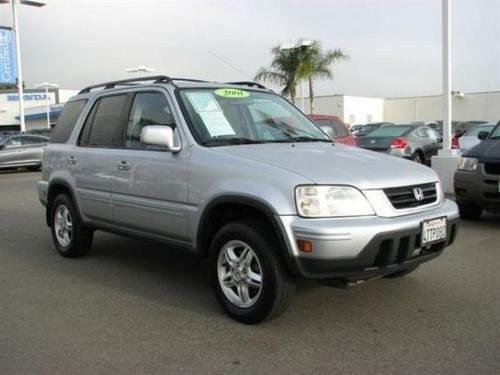 Photo of a 2001 Honda CR-V in Satin Silver Metallic (paint color code NH623M