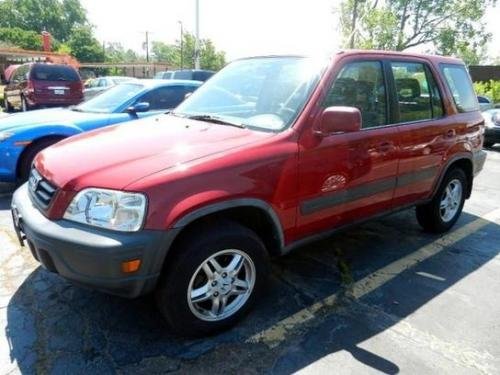 Photo of a 1997-1998 Honda CR-V in San Marino Red (paint color code R94)