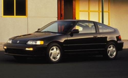 Photo of a 1988-1991 Honda CRX in Flint Black Metallic (paint color code NH526M)