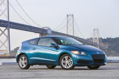 Photo of a 2012 Honda CR-Z in North Shore Blue Pearl (paint color code BG57P)