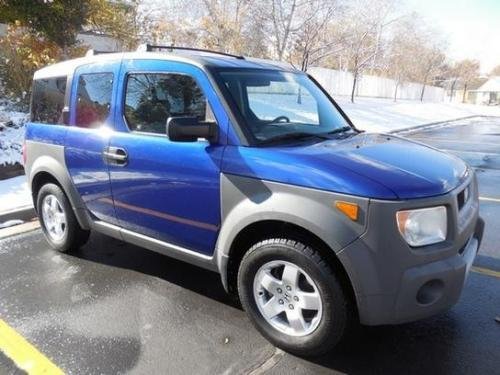 Photo of a 2004-2005 Honda Element in Fiji Blue Pearl (paint color code B529P