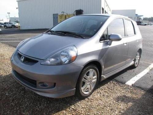 Photo of a 2007-2008 Honda Fit in Storm Silver Metallic (paint color code NH642M)