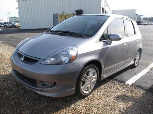 Photo of a 2008 Honda Fit in Storm Silver Metallic (paint color code NH642M)