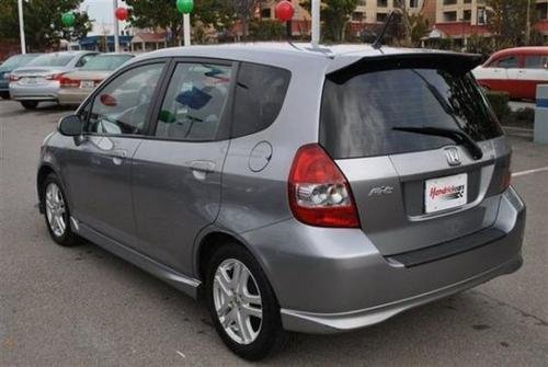 Photo of a 2008 Honda Fit in Storm Silver Metallic (paint color code NH642M)