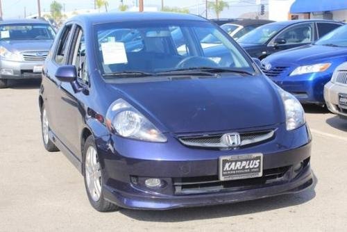 Photo of a 2008 Honda Fit in Blackberry Pearl (paint color code PB83P)