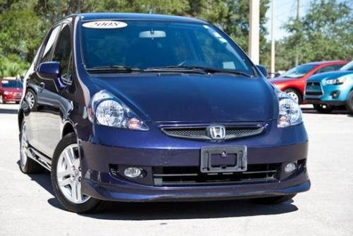 Photo of a 2008 Honda Fit in Blackberry Pearl (paint color code PB83P)